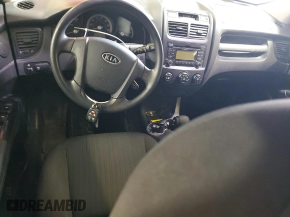2009 Kia Sportage LX with VIN KNDJF724797567810, listed as a Copart auction lot 42012625 with Not Provided miles and Salvage Title. Bid and sale history available at DreamBid. Image 8.