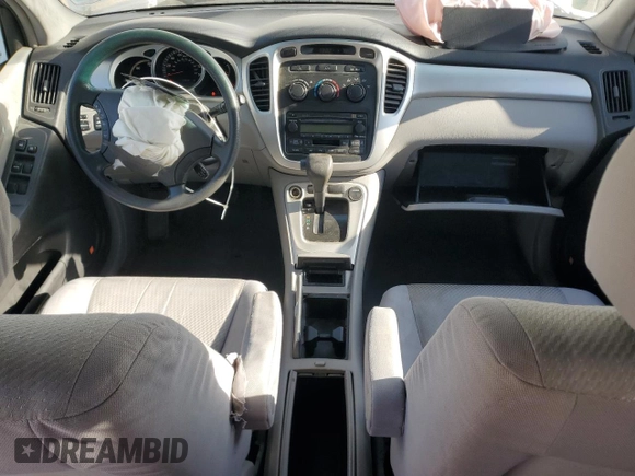 2006 Toyota Highlander z VIN JTEEW21A760004039, wystawiony jako Copart lot #56016235 z przebiegiem 165 705 mil mil oraz Czysty tytuł • Clean title. Historia ofert i sprzedaży dostępna na DreamBid. Obrazek 8.