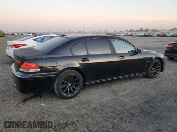 2003 BMW 7 Series 745Li with VIN WBAGN63413DR10879, listed as a Copart auction lot 84245774 with Not Provided miles and Clean Title. Bid and sale history available at DreamBid. Image 3.