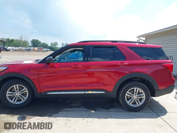 2023 Ford Explorer XLT with VIN 1FMSK8DH3PGB69184, listed as a IAAI auction lot 42674482 with 56,547 mi miles and . Bid and sale history available at DreamBid. Image 15.