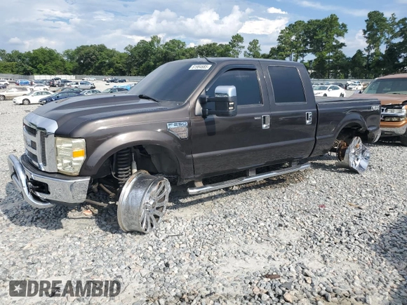 2008 Ford F-250 XL with VIN 1FTSW20R68EB52462, listed as a Copart auction lot 61984685 with Not provided miles and Salvage title. Bid and sale history available at DreamBid. Image 1.