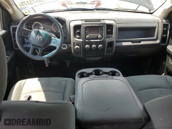 2018 Ram 1500 Express with VIN 1C6RR7KG9JS258692, listed as a Copart auction lot 54575175 with 143,949 mi miles and Salvage title. Bid and sale history available at DreamBid. Image 8.
