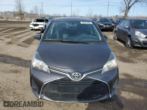 2016 Toyota Yaris L with VIN VNKKTUD38GA068800, listed as a Copart auction lot 48301905 with 89,039 mi miles and Salvage Title. Bid and sale history available at DreamBid. Image 5.