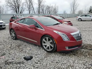 2014 Cadillac ELR z VIN 1G6RR1E40EU600809, wystawiony jako Copart lot #46242915 z przebiegiem 129 853 mil mil oraz Czysty tytuł • Clean title. Historia ofert i sprzedaży dostępna na DreamBid. Obrazek 4.