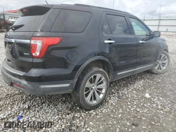 2018 Ford Explorer Limited с VIN 1FM5K8F84JGB67154, выставлен на аукционе Copart как лот 55072955 с пробегом Не указан миль и Списание • Salvage title. История ставок и продаж доступна на DreamBid. Изображение 3.