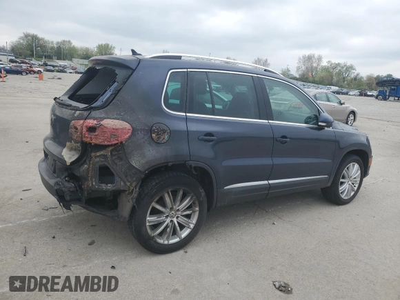 2016 Volkswagen Tiguan S z VIN WVGAV7AX4GW512535, wystawiony jako Copart lot #52570585 z przebiegiem 161 559 mil mil oraz Szkoda całkowita • Salvage title. Historia ofert i sprzedaży dostępna na DreamBid. Obrazek 3.