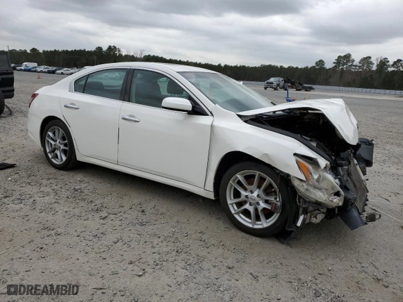 2011 Nissan Maxima 3.5 SV with VIN 1N4AA5AP3BC829016, listed as a Copart auction lot 49972635 with 163,102 mi miles and Salvage Title. Bid and sale history available at carsss.com. Image 4.