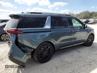 2024 Kia Carnival SX with VIN KNDNE5H34R6433527, listed as a Copart auction lot 78239294 with 5,360 mi miles and Salvage Title. Bid and sale history available at carsss.com. Image 3.