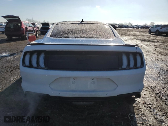 2022 Ford Mustang GT with VIN 1FA6P8CF0N5149979, listed as a Copart auction lot 48430095 with 33,523 mi miles and Salvage title. Bid and sale history available at DreamBid. Image 6.