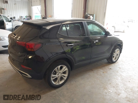 2023 Buick Encore GX Preferred with VIN KL4MMCSL0PB071383, listed as a IAAI auction lot 42419338 with 24,347 mi miles and . Bid and sale history available at DreamBid. Image 4.