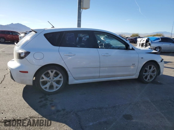 2008 Mazda 3 s GT *Ltd Avail* with VIN JM1BK344081143909, listed as a Copart auction lot 85581574 with 166,578 mi miles and Salvage Title. Bid and sale history available at carsss.com. Image 3.