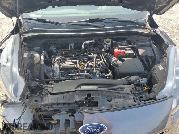 2021 Ford Escape SE with VIN 1FMCU0G69MUA08491, listed as a Copart auction lot 58772555 with 55,275 mi miles and Salvage title. Bid and sale history available at DreamBid. Image 11.