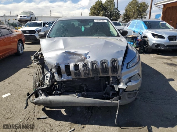 2014 Jeep Cherokee Sport with VIN 1C4PJMAB3EW206419, listed as a Copart auction lot 47660295 with 174,416 mi miles and Salvage Title. Bid and sale history available at carsss.com. Image 5.