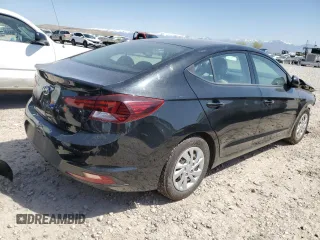 2019 Hyundai Elantra SE with VIN 5NPD74LF9KH416364, listed as a Copart auction lot 53575625 with 62,870 mi miles and Salvage Title. Bid and sale history available at DreamBid. Image 3.