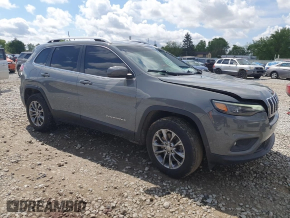 2020 Jeep Cherokee Latitude Plus with VIN 1C4PJMLB5LD501737, listed as a Copart auction lot 56775065 with 118,680 mi miles and Salvage title. Bid and sale history available at DreamBid. Image 4.