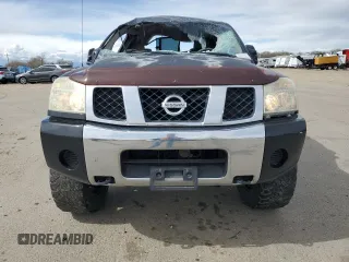 2007 Nissan Titan XE z VIN 1N6AA06B17N205377, wystawiony jako Copart lot #50738625 z przebiegiem 191 068 mil mil oraz Szkoda całkowita • Salvage title. Historia ofert i sprzedaży dostępna na DreamBid. Obrazek 5.