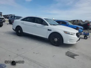 2017 Ford Police Interceptor Sedan with VIN 1FAHP2L89HG143663, listed as a Copart auction lot 46053765 with 88,219 mi miles and Salvage Title. Bid and sale history available at carsss.com. Image 4.