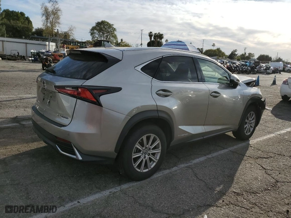 2019 Lexus NX with VIN JTJBJRBZ1K2107990, listed as a Copart auction lot 45751955 with 69413 miles and Salvage Title. Bid and sale history available at carsss.com. Image 3.