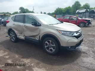2019 Honda CR-V EX-L с VIN 2HKRW2H87KH628851, выставлен на аукционе IAAI как лот 42724399 с пробегом 34 761 миль миль и . История ставок и продаж доступна на DreamBid. Изображение 1.