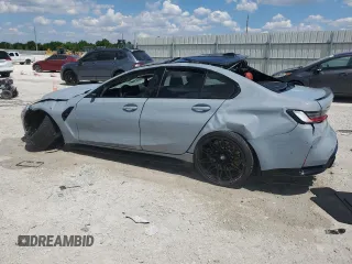2025 BMW M3 Competition xDrive z VIN WBS33HJ0XSFT68891, wystawiony jako Copart lot #50525675 z przebiegiem Nie podano mil oraz Nie do naprawy • Non repairable. Historia ofert i sprzedaży dostępna na DreamBid. Obrazek 2.