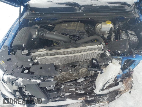 2021 Ram 1500 Big Horn z VIN 1C6SRFMTXMN617332, wystawiony jako Copart lot #46398695 z przebiegiem 42 656 mil mil oraz Szkoda całkowita • Salvage title. Historia ofert i sprzedaży dostępna na DreamBid. Obrazek 11.