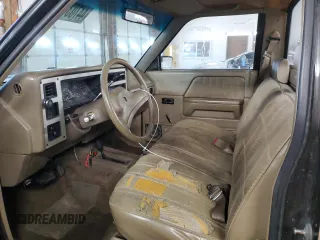 1990 Dodge Dakota with VIN 1B7GG26X9LS666745, listed as a Copart auction lot 44703175 with 121,682 mi miles and Salvage Title. Bid and sale history available at carsss.com. Image 7.