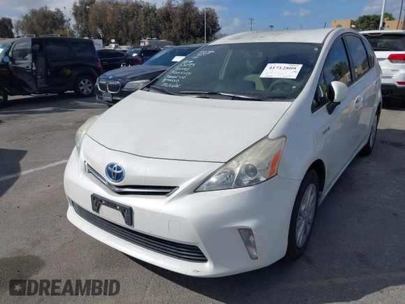2014 Toyota Prius Two with VIN JTDZN3EU7E3365366, listed as a IAAI auction lot 41712809 with 100,510 mi miles and . Bid and sale history available at DreamBid. Image 6.