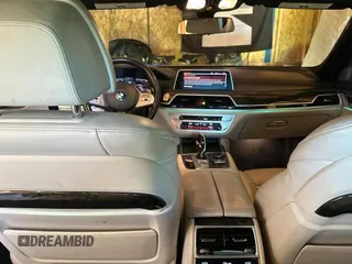 2020 BMW 7 Series 750i xDrive with VIN WBA7U2C05LGJ59633, listed as a Copart auction lot 59625975 with 73,471 mi miles and Clean title. Bid and sale history available at DreamBid. Image 9.