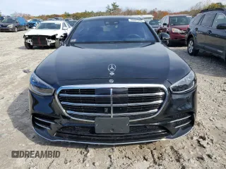 2023 Mercedes-Benz S-Class S 580e with VIN W1K6G6KB7PA195936, listed as a Copart auction lot 76337044 with 18,773 mi miles and Salvage Title. Bid and sale history available at carsss.com. Image 5.