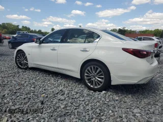2020 Infiniti Q50 3.0t LUXE with VIN JN1EV7AP3LM208515, listed as a Copart auction lot 52169055 with 47,292 mi miles and Salvage Title. Bid and sale history available at carsss.com. Image 2.