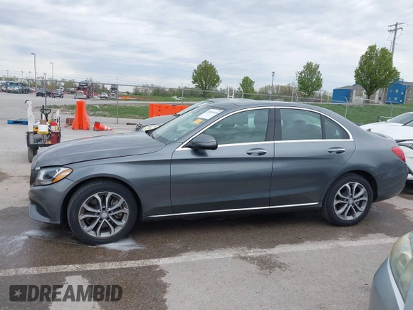 2017 Mercedes-Benz C 300 with VIN 55SWF4KB9HU193601, listed as a IAAI auction lot 42009326 with 105,258 mi miles and . Bid and sale history available at carsss.com. Image 15.