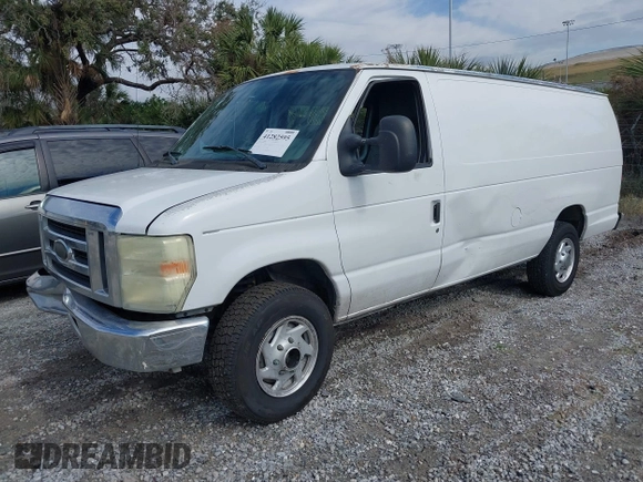 2008 Ford Econoline Cargo Commercial with VIN 1FTNS24W88DB52705, listed as a IAAI auction lot 41282595 with Not Provided miles and . Bid and sale history available at DreamBid. Image 2.