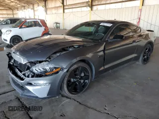 2023 Ford Mustang GT with VIN 1FA6P8CF0P5304291, listed as a Copart auction lot 50277215 with 8,825 mi miles and Salvage Title. Bid and sale history available at carsss.com. Image 1.