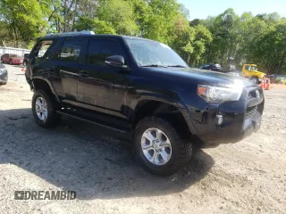 2018 Toyota 4Runner SR5 with VIN JTEBU5JR6J5577493, listed as a Copart auction lot 51286505 with 88,961 mi miles and Salvage Title. Bid and sale history available at DreamBid. Image 4.