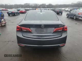 2015 Acura TLX V6 Advance with VIN 19UUB2F74FA023099, listed as a Copart auction lot 48636865 with 74,499 mi miles and Salvage Title. Bid and sale history available at carsss.com. Image 6.