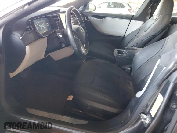 2016 Tesla Model S 70 with VIN 5YJSA1E15GF131448, listed as a Copart auction lot 57100245 with 84,503 mi miles and Clean title. Bid and sale history available at DreamBid. Image 7.