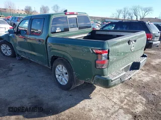 2022 Nissan Frontier S with VIN 1N6ED1EKXNN656014, listed as a IAAI auction lot 41463383 with 24,603 mi miles. Bid and sale history available at carsss.com. Image 3.