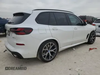 2024 BMW X5 xDrive50e with VIN 5UX43EU08R9S61979, listed as a Copart auction lot 46272895 with 8,303 mi miles and Salvage Title. Bid and sale history available at carsss.com. Image 3.