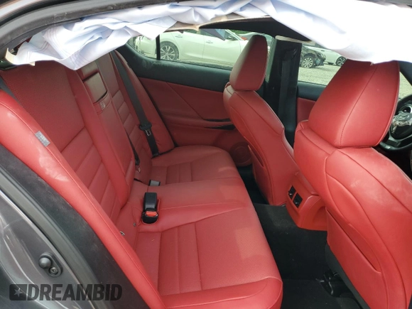 2022 Lexus IS 350 F Sport z VIN JTHSZ1B28N5052049, wystawiony jako Copart lot #55454785 z przebiegiem 42 035 mil mil oraz Szkoda całkowita • Salvage title. Historia ofert i sprzedaży dostępna na DreamBid. Obrazek 10.