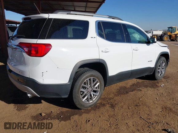 2019 GMC Acadia SLE with VIN 1GKKNSLS0KZ220003, listed as a IAAI auction lot 41381117 with 62,780 mi miles and . Bid and sale history available at DreamBid. Image 4.