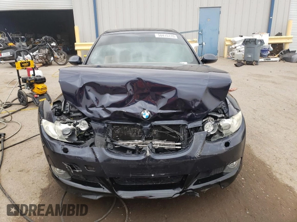 2009 BMW 3 Series 328i with VIN WBAWR33529P461100, listed as a Copart auction lot 50415115 with 57,979 mi miles and Salvage title. Bid and sale history available at DreamBid. Image 5.