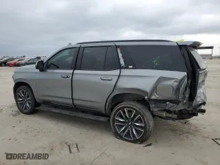 2023 Cadillac Escalade 4WD Sport Platinum with VIN 1GYS4GKL0PR438899, listed as a Copart auction lot 86210984 with 0 mi miles and Salvage Title. Bid and sale history available at carsss.com. Image 2.