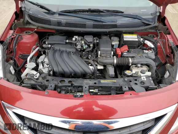 2016 Nissan Versa S Plus with VIN 3N1CN7AP0GL866431, listed as a Copart auction lot 56238035 with 104,687 mi miles and Salvage Title. Bid and sale history available at DreamBid. Image 11.