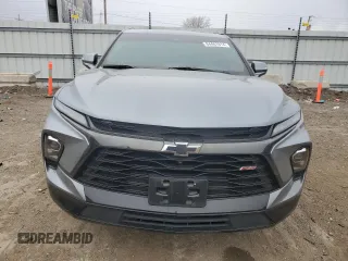 2024 Chevrolet Blazer RS with VIN 3GNKBKRS5RS145213, listed as a Copart auction lot 84481814 with 38,175 mi miles and Salvage title. Bid and sale history available at DreamBid. Image 5.