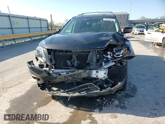 2017 Nissan Pathfinder Platinum with VIN 5N1DR2MN2HC659390, listed as a Copart auction lot 51912645 with 96,081 mi miles and Salvage Title. Bid and sale history available at carsss.com. Image 15.