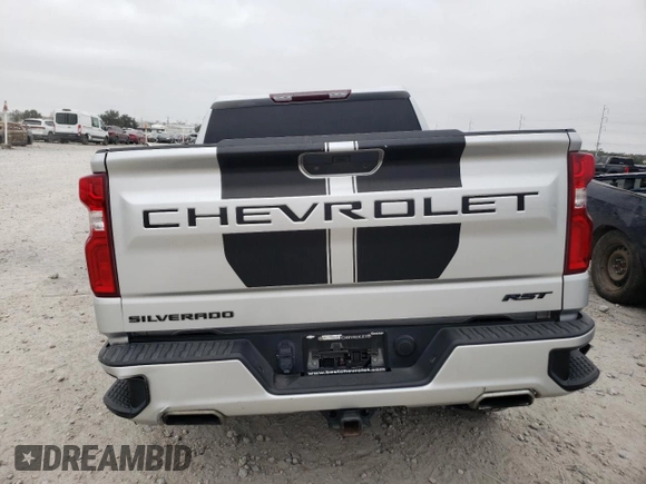 2021 Chevrolet Silverado 1500 RST with VIN 1GCPWDED6MZ422176, listed as a Copart auction lot 85763104 with 70,891 mi miles and Salvage Title. Bid and sale history available at carsss.com. Image 6.