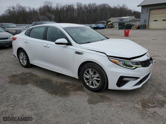 2019 Kia Optima LX with VIN 5XXGT4L3XKG278022, listed as a Copart auction lot 86129794 with 152,822 mi miles and Salvage Title. Bid and sale history available at carsss.com. Image 4.