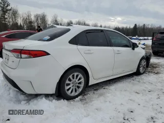 2021 Toyota Corolla L with VIN 5YFBPMBE9MP251261, listed as a Copart auction lot 85943654 with 101,151 mi miles and Salvage Title. Bid and sale history available at carsss.com. Image 3.