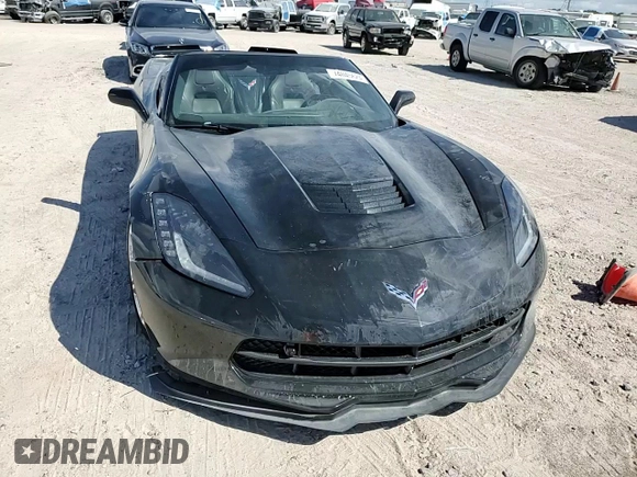 2017 Chevrolet Corvette 3LT with VIN 1G1YF3D70H5123914, listed as a Copart auction lot 74045624 with 64,126 mi miles and Clean Title. Bid and sale history available at carsss.com. Image 11.