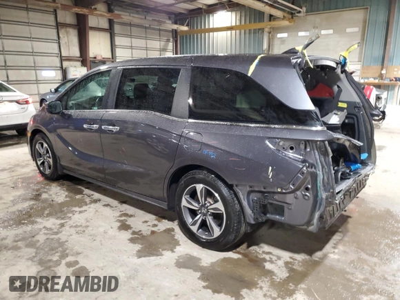 2020 Honda Odyssey Touring with VIN 5FNRL6H88LB009174, listed as a Copart auction lot 86636264 with 67,491 mi miles and Salvage Title. Bid and sale history available at DreamBid. Image 2.